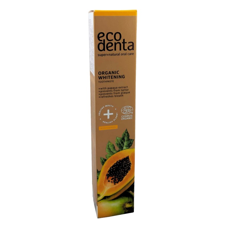 Ecodenta Cosmos Organic Pasta papaya 75ml Ecodenta Cosmos Organic Pasta papaya 75ml