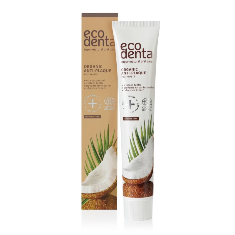 Ecodenta Pasta z Olejem Kokosowym do zębów 75ml Ecodenta Pasta z Olejem Kokosowym do zębów 75ml