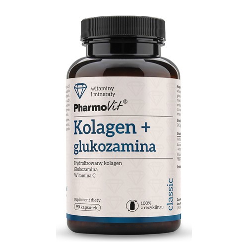 Pharmovit Kolagen + Glukozamina 90 k Pharmovit Kolagen + Glukozamina 90 k