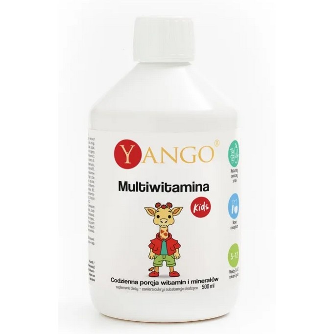 Yango Multiwitamina  Dla Dzieci 500 Ml