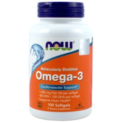 Now Foods Omega-3 1000 Mg 100 K