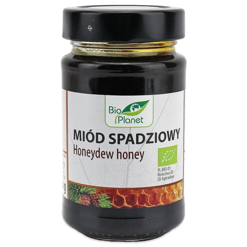BIO PLANET Miód Spadziowy 300 g BIO PLANET Miód Spadziowy 300 g