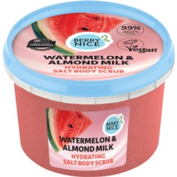 Berry&Nice Nawilżający peeling solny arbuz mleko