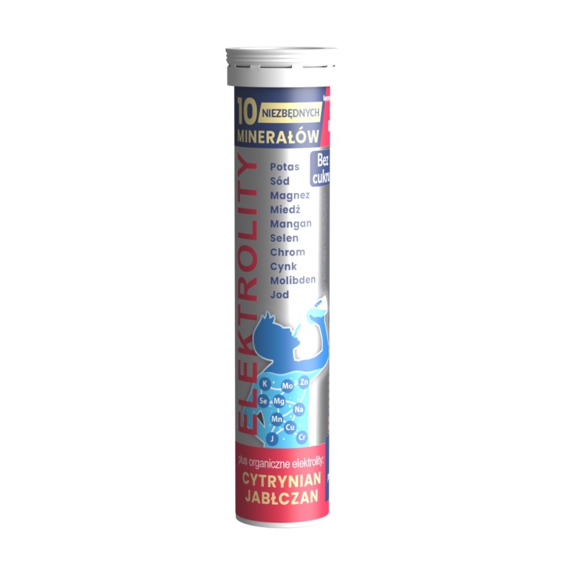 Uniphar Elektrolity 10 minerałów 20 tabletek Uniphar Elektrolity 10 minerałów 20 tabletek