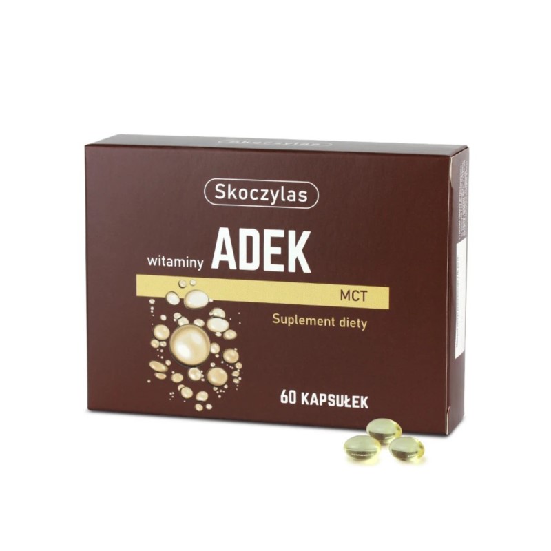 Skoczylas Witamina ADEK MCT 60 kapsułek Skoczylas Witamina ADEK MCT 60 kapsułek