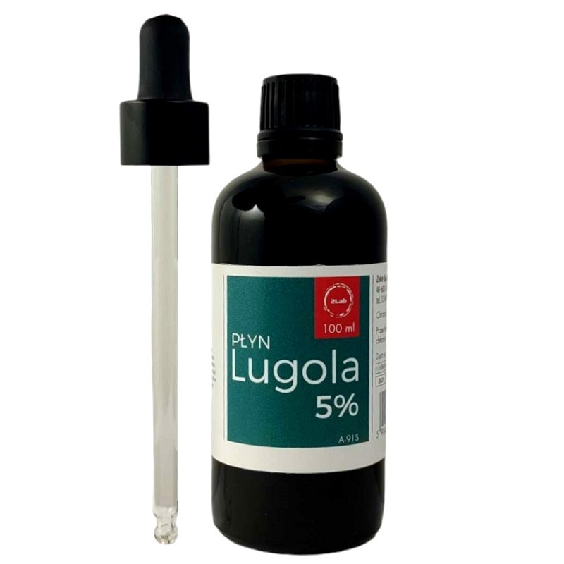 ZOKE Płyn Lugola 5% 100 ml ZOKE Płyn Lugola 5% 100 ml