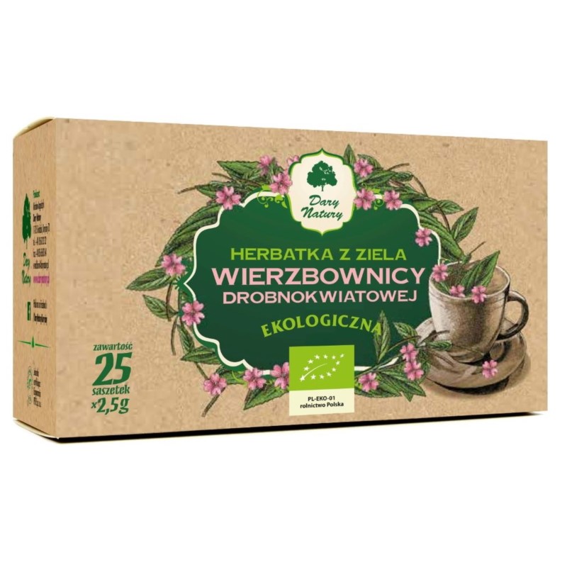 Dary Natury Wierzbownica drobnokwiatowa Ek 25X2,5G Dary Natury Wierzbownica drobnokwiatowa Ek 25X2,5G