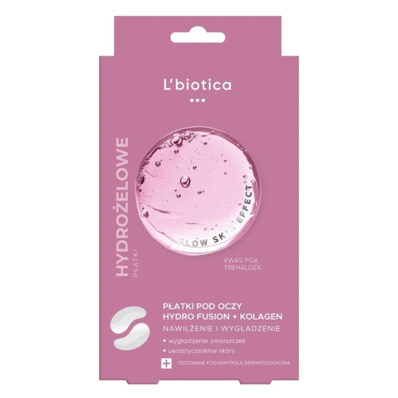 L'biotica Hydrożelowe płatki pod oczy 1 para