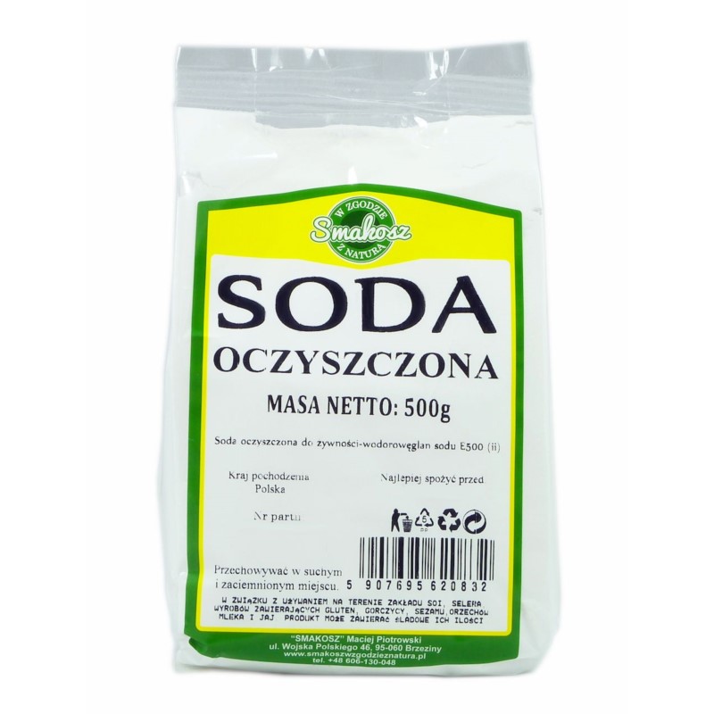 Smakosz Soda Oczyszczona 500g Smakosz Soda Oczyszczona 500g