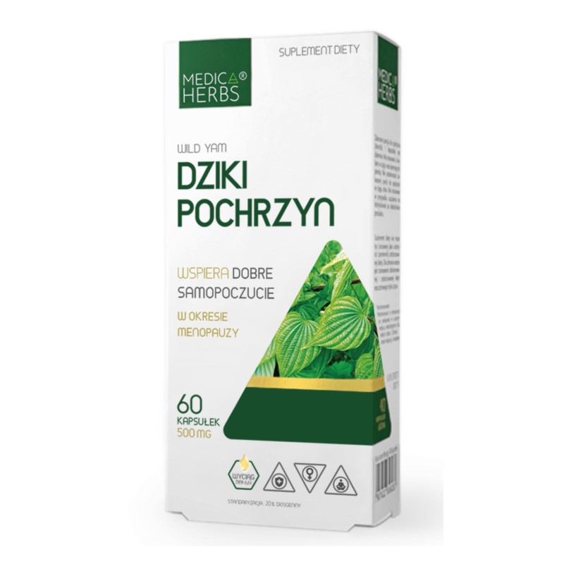 Medica Herbs Dziki Pochrzyn 60 k Wild Yam