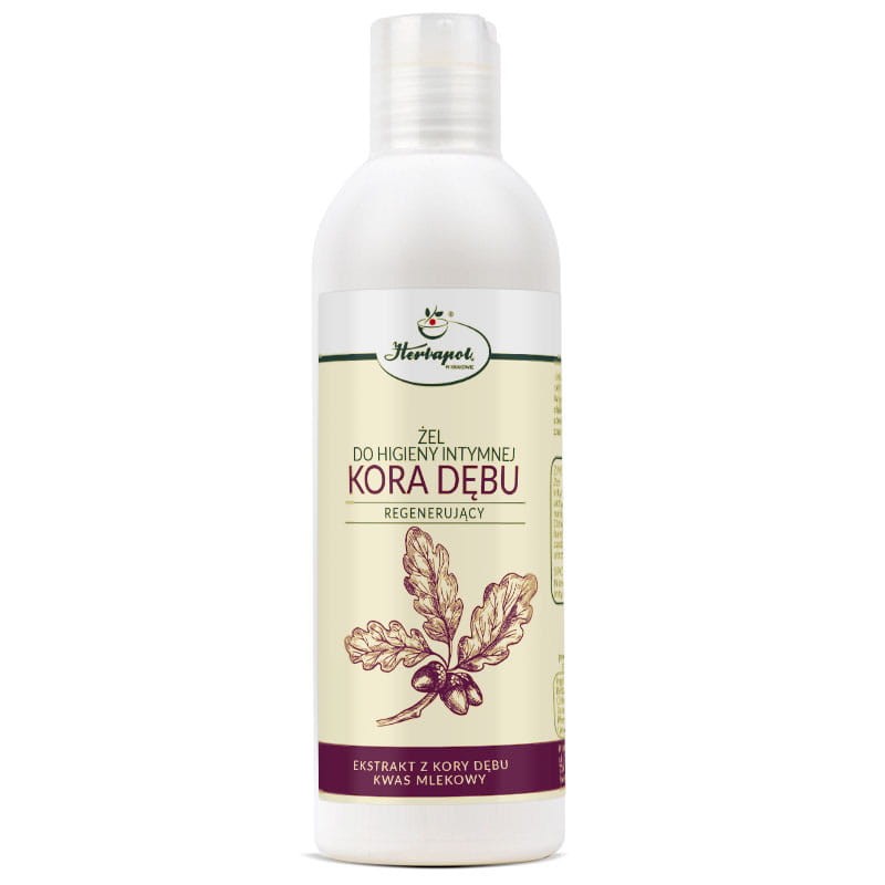 Herbapol Żel do Higieny Intymnej Kora Dębu 250 ml Herbapol Żel do Higieny Intymnej Kora Dębu 250 ml
