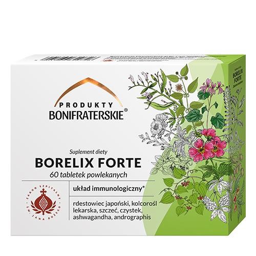 Produkty Bonifraterskie Borelix Forte 60 tabletek Produkty Bonifraterskie Borelix Forte 60 tabletek