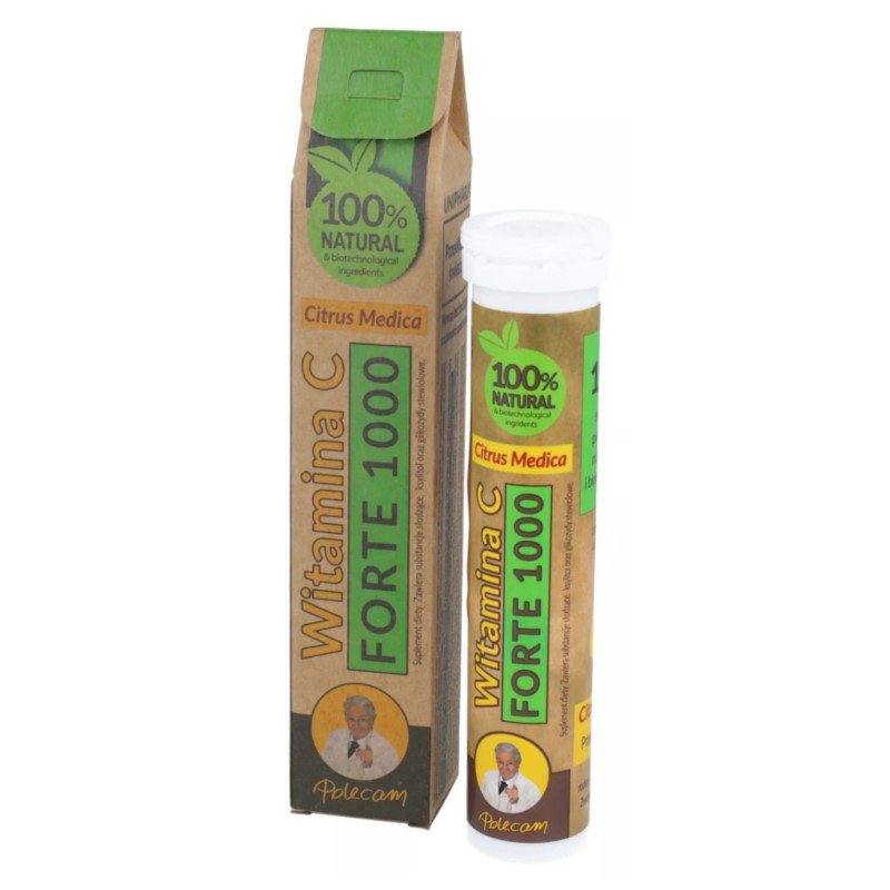 Uniphar Witamina C 1000 Forte 20 tabletek Uniphar Witamina C 1000 Forte 20 tabletek