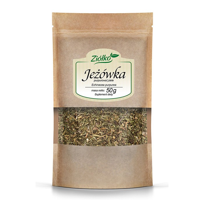 Ziółko Jeżówka purpurowa ziele 50 g Ziółko Jeżówka purpurowa ziele 50 g