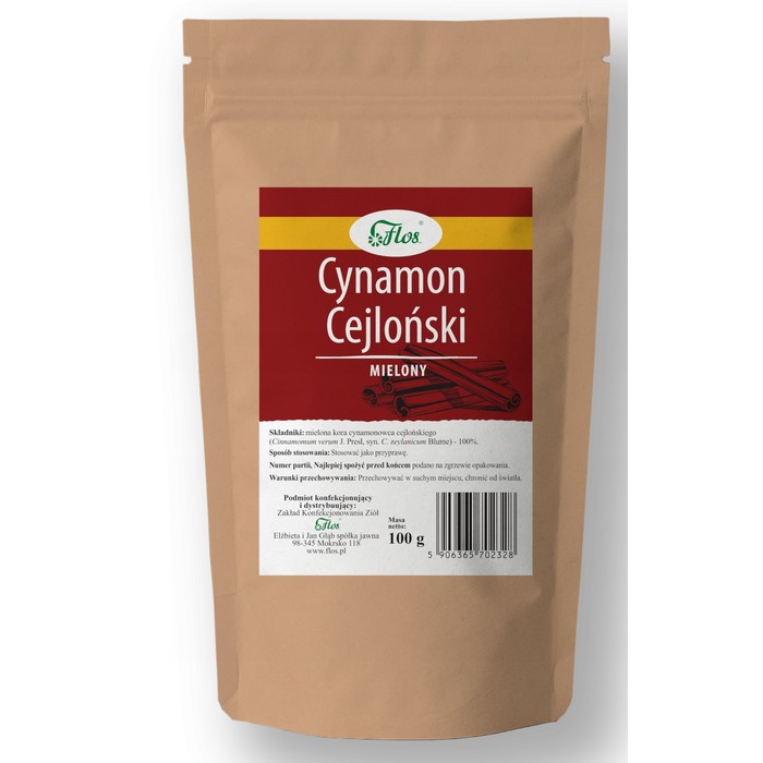 Flos Cynamon cejloński mielony 100 g