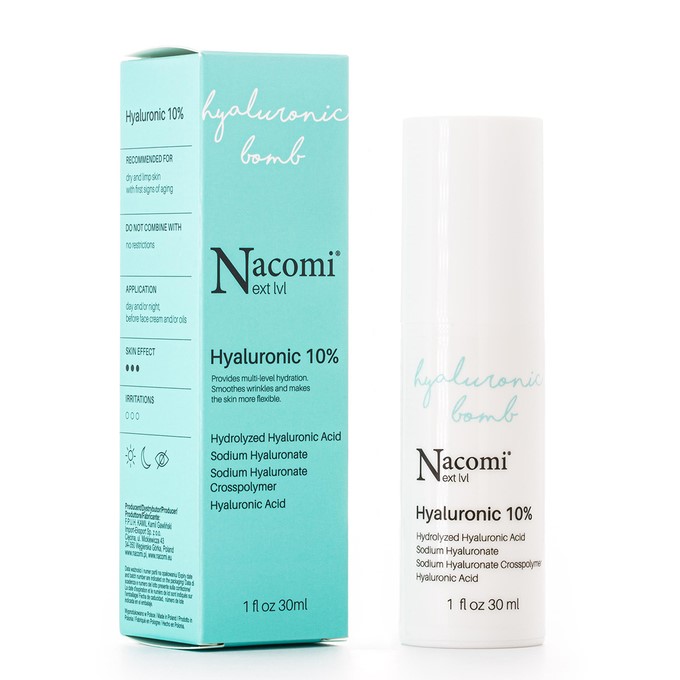 Nacomi Hyaluronic 10 % 30 ml Serum do twarzy