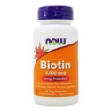 Now Foods Biotyna 5000 mcg  2,5 mg 60 Tabl.