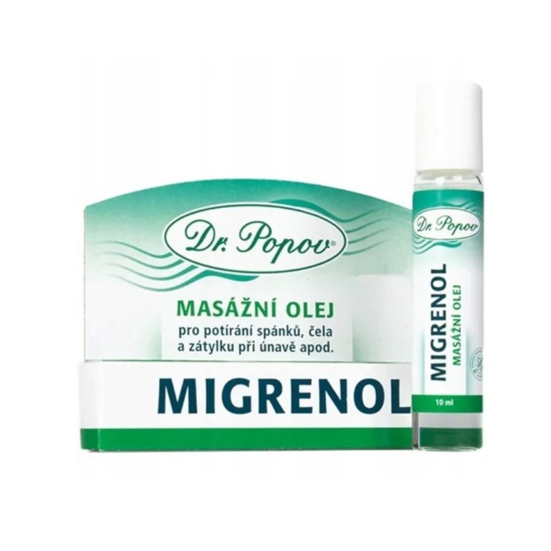 Migrenol Roll-On na Migrenę 10 ml Dr Popov Migrenol Roll-On na Migrenę 10 ml Dr Popov