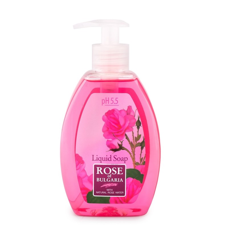 Rose of Bulgaria Mydło różane naturalne 300 ml Rose of Bulgaria Mydło różane naturalne 300 ml
