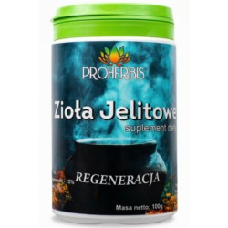 Proherbis Zioła Jelitowe 100 g regeneracja Proherbis Zioła Jelitowe 100 g regeneracja