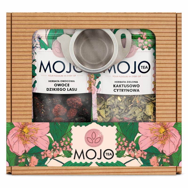 MOJO TEA ZESATW 2 X 50 g z zaparzaczem