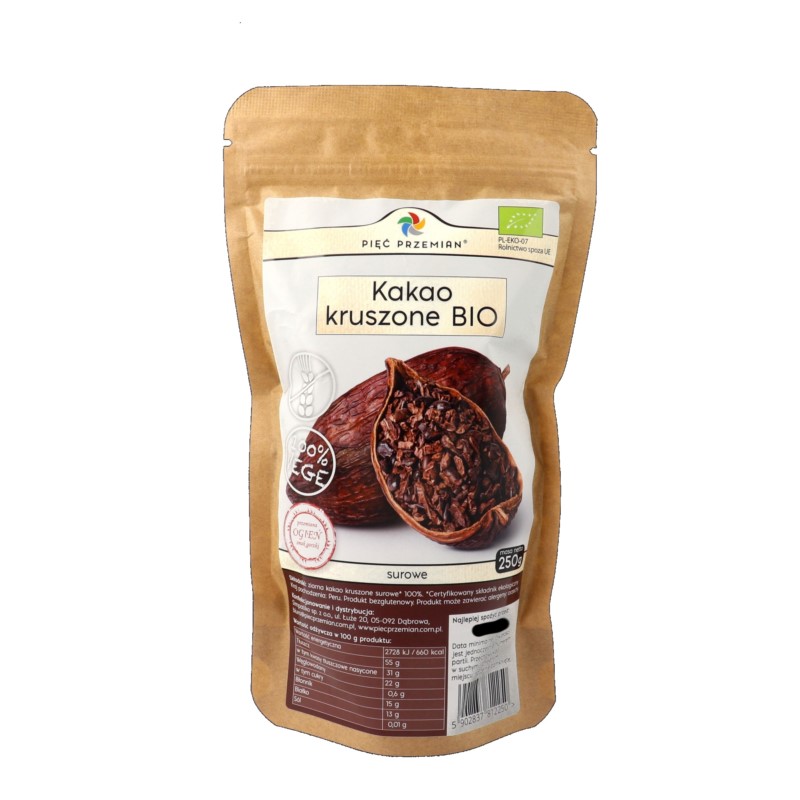 Pięć Przemian Kakao Kruszone BIO 250 g