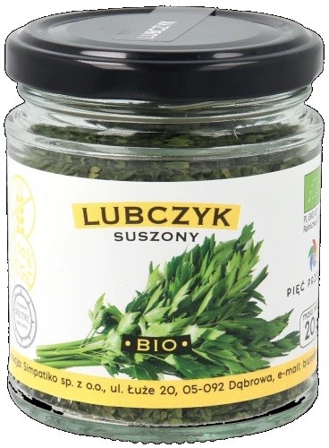 Pięć Przemian Lubczyk Suszony  BIO 35 g