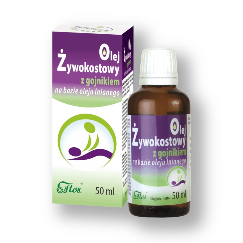 Flos Olej Żywokostowy Z Gojnikiem 50Ml Flos Olej Żywokostowy Z Gojnikiem 50Ml