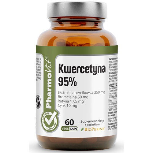 Pharmovit Kwercetyna 95 % 60 k. Pharmovit Kwercetyna 95 % 60 k.
