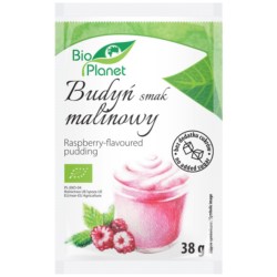 BIO Planet Budyń o smaku malinowym z malinami 40 g