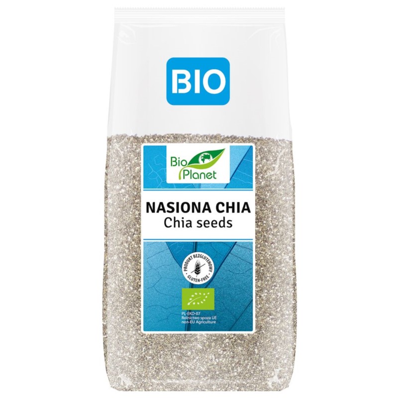 BIO PLANET Chia nasiona bio 400 g BIO PLANET Chia nasiona bio 400 g