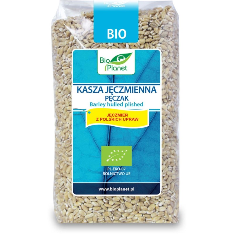 BIO PLANET Kasza pęczak jęczmienna BIO 500g