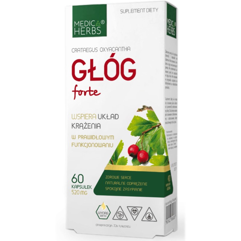 Medica Herbs Głóg Forte 60 k Medica Herbs Głóg Forte 60 k