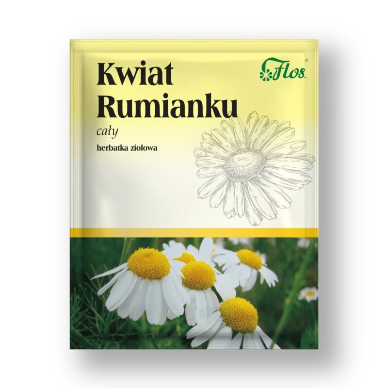 Flos Kwiat Rumianku cłay 50G Flos Kwiat Rumianku cłay 50G