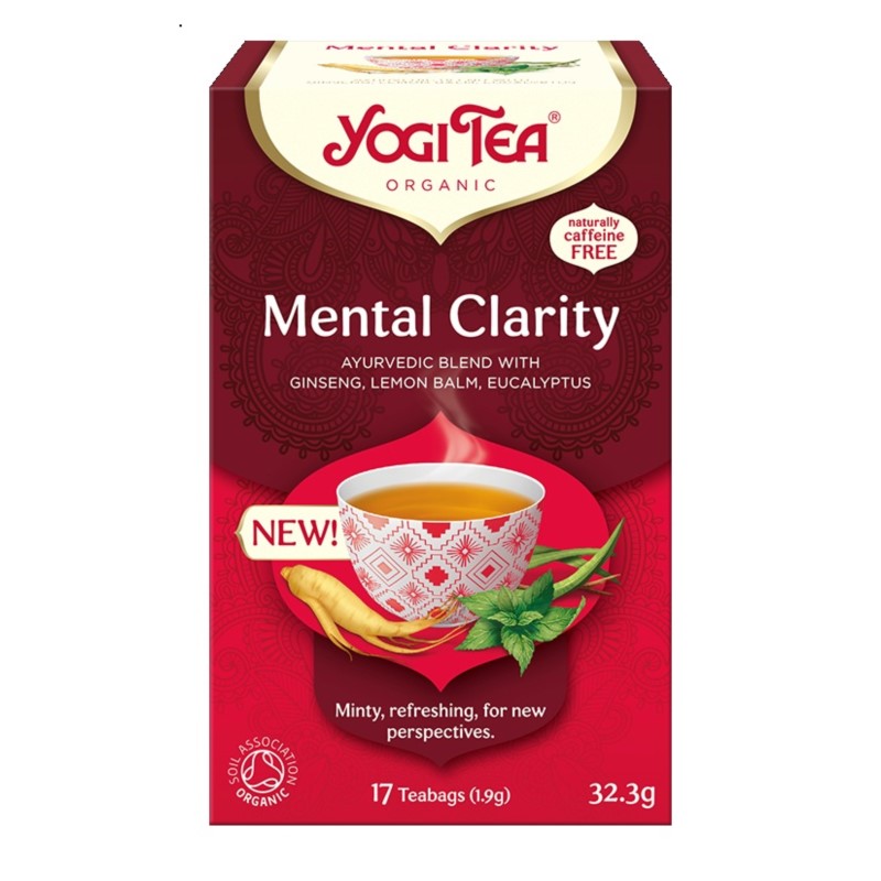 Yogi Tea Mental Clarity Bio 17 X 1,9 G Yogi Tea Mental Clarity Bio 17 X 1,9 G