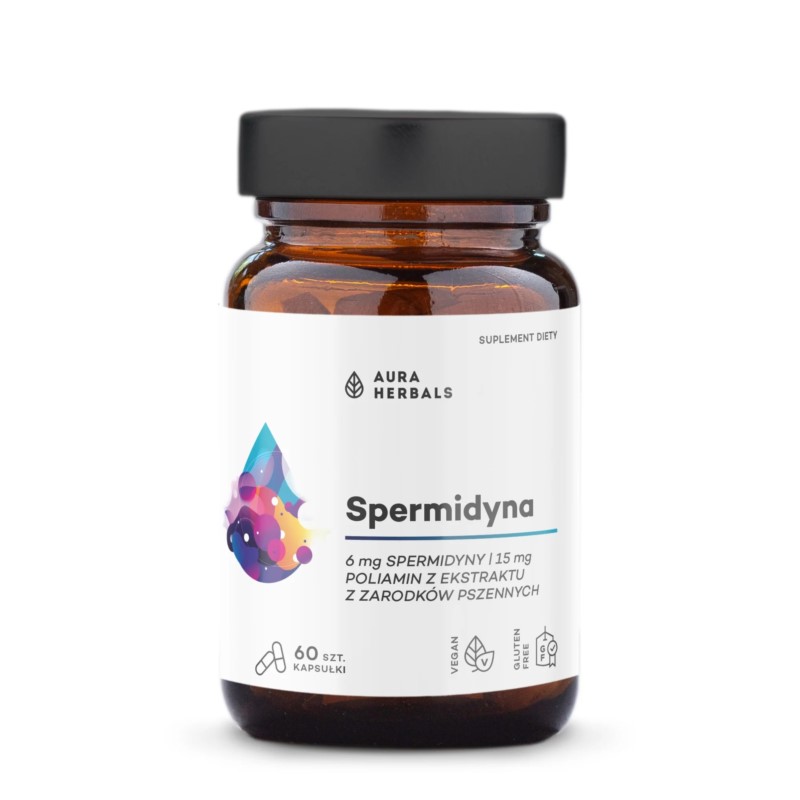 Aura Herbals Spermidyna 60 kapsułek Aura Herbals Spermidyna 60 kapsułek