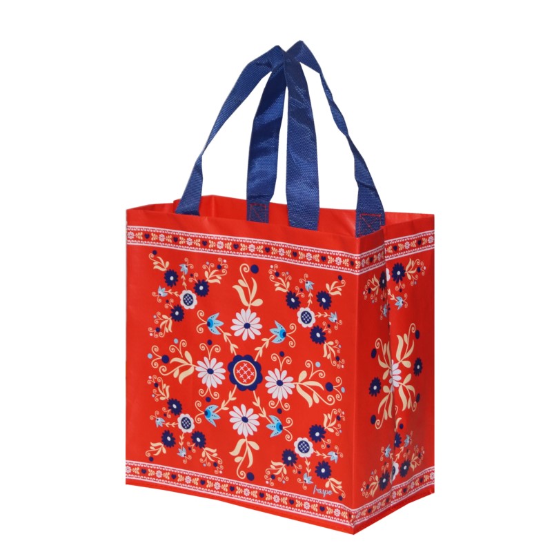 Torba Z Pp Mini Folklor Czerwony  Motyw