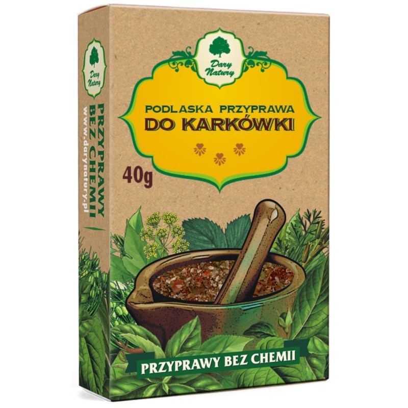 Dary Natury Przyprawa Do Karkówki 40G Dary Natury Przyprawa Do Karkówki 40G