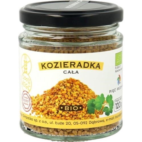 Pięć Przemian Kozieradka Cała  BIO 120 g