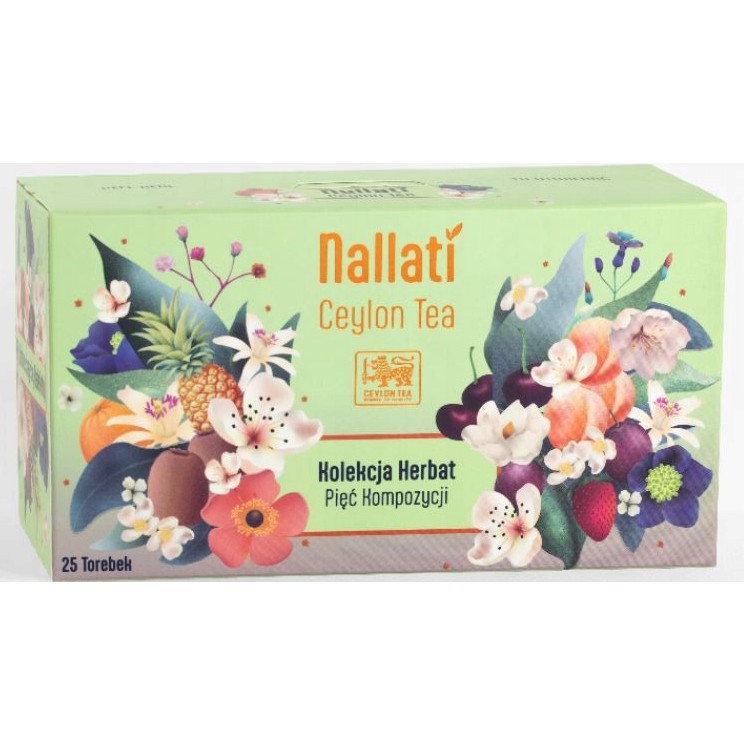 Nallati Cejlońskie herbaty MIX 25 BAGS Nallati Cejlońskie herbaty MIX 25 BAGS