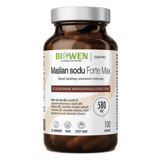 Biowen Maślan Sodu Forte Max 100 k