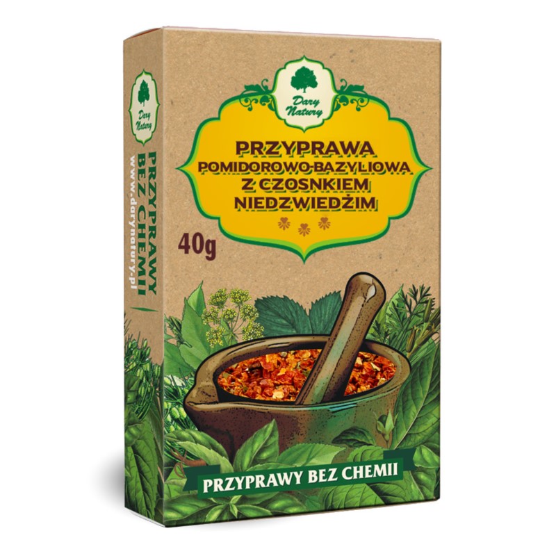 Dary Natury Przy. Pom.Bazy Z Czosnkiem N. 40G Dary Natury Przy. Pom.Bazy Z Czosnkiem N. 40G
