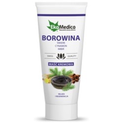 Ekamedica Maść Kremowa Borowina 200Ml Ekamedica Maść Kremowa Borowina 200Ml