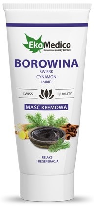 Ekamedica Maść Kremowa Borowina 200Ml Ekamedica Maść Kremowa Borowina 200Ml