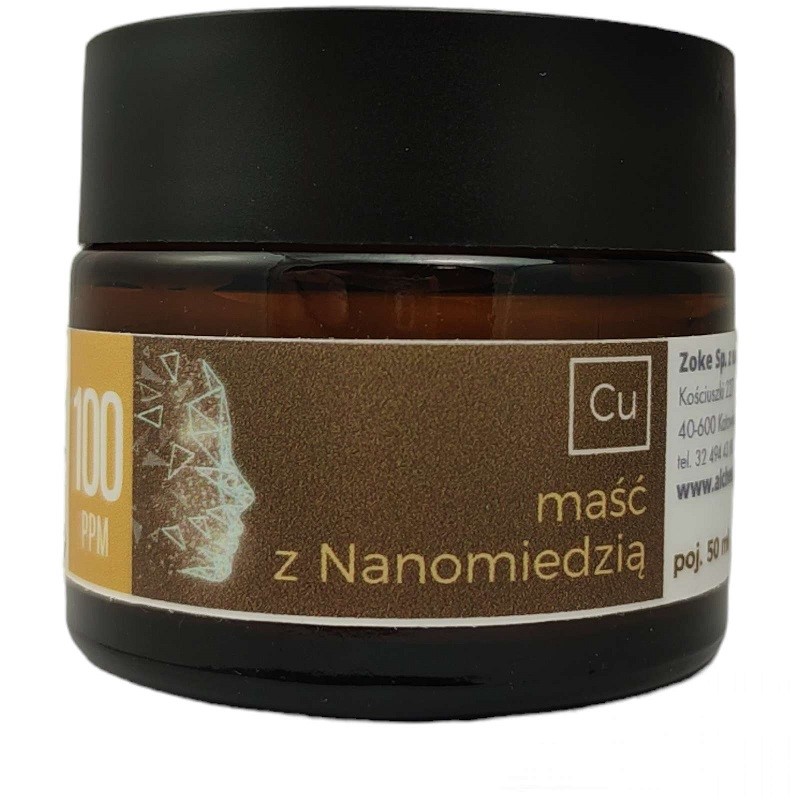 ZOKE Maść eucerynowa z koloidalną Miedzią 50ml ZOKE Maść eucerynowa z koloidalną Miedzią 50ml