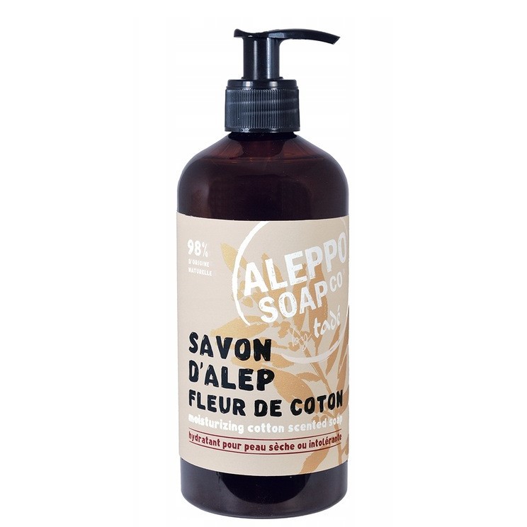 Mydło Aleppo o zapachu bawełny 500 ml