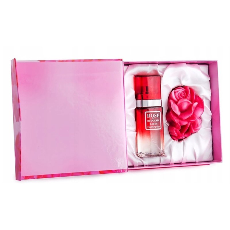 Rose of Bulgaria Zestaw prezentowy perfumy mydełko