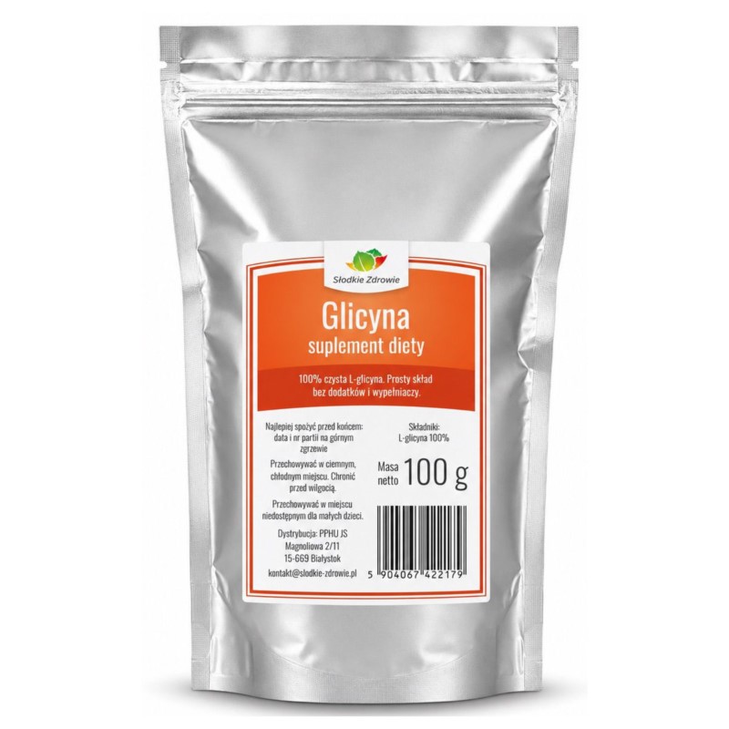 Słodkie zdrowie Glicyna 100 g Słodkie zdrowie Glicyna 100 g