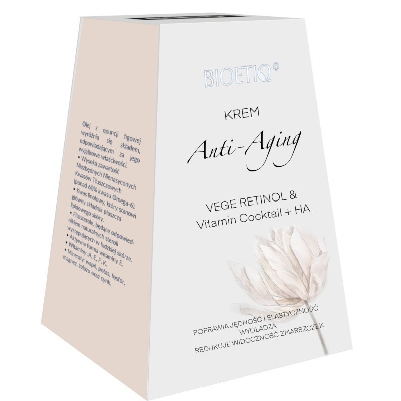 Bioetiq Krem Anti-Aging VEGE RETINOL&Vitamin Cocta