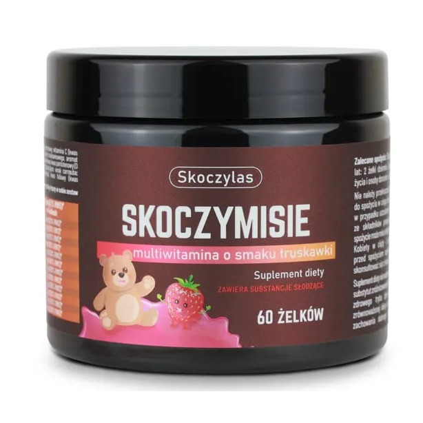 Skoczylas Żelki Skoczymisie 180 g multiwitamina Skoczylas Żelki Skoczymisie 180 g multiwitamina